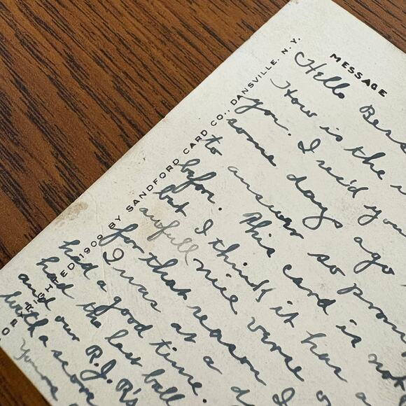 Antique Postcards Women Flowers Nature Lot of 4 Early 1900s Embossed Gilt - Picture 4 of 14